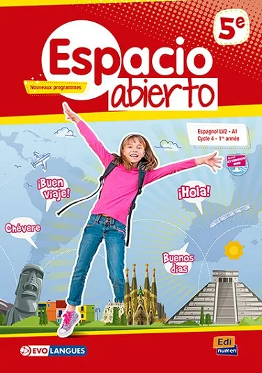 ESPACIO ABIERTO 5E ALUMNO NOUVEAUX PROGR