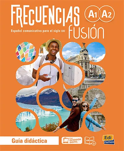 FRECUENCIAS FUSIÓN A1+A2.LIBRO GUIA DIDÁCTICA