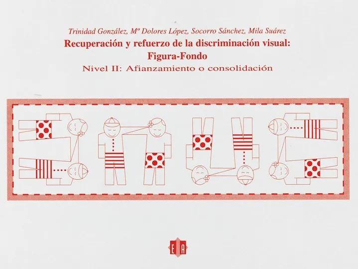 Recuperación y refuerzo de la discriminación visual: figura-fondo