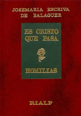 Es Cristo que pasa. (Agenda, tapa dura)