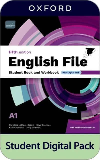 ENGLISH FILE A1 SB + WB WITH KEY PACK 5ED