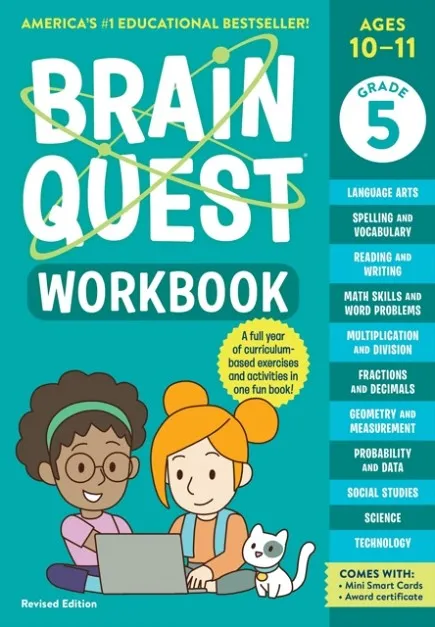 BRAIN QUEST WORKBOOK: 5TH GRADE (REVISED EDITION)