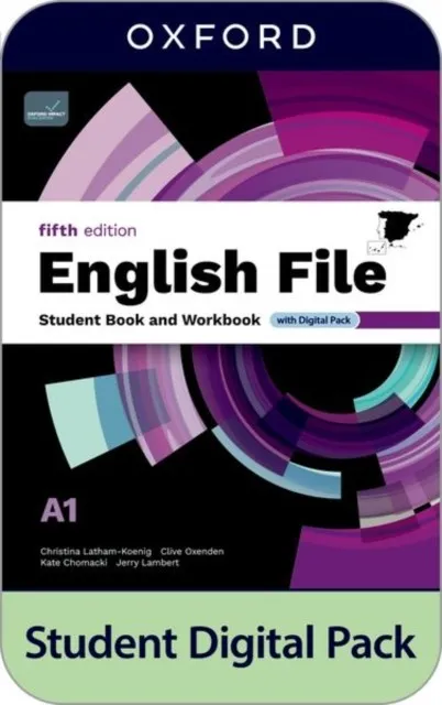 ENGLISH FILE A1 SB + WB WITHOUT KEY KEY PACK 5ED