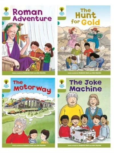 OXFORD READING TREE: BIFF, CHIP AND KIPPER STORIES: OXFORD LEVEL 7: MIXED PACK OF 4