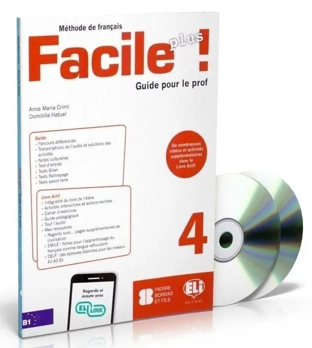 FACILE PLUS 4 - TG + 2 AUDIO CDS