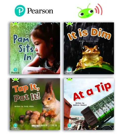 LEARN TO READ AT HOME WITH BUG CLUB PHONICS: PHASE 2 - RECEPTION TERM 1 (4 NON-FICTION BOOKS) PACK A