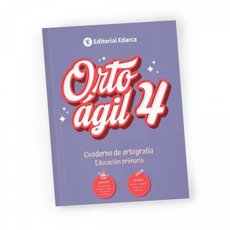 ORTO ÁGIL 4 – CUADERNO DE ORTOGRAFÍA – 4º DE PRIMARIA