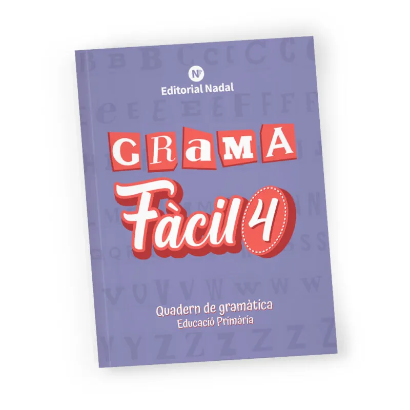 GRAMA FÀCIL 4 – QUADERN DE GRAMÀTICA – 4T PRIMÀRIA