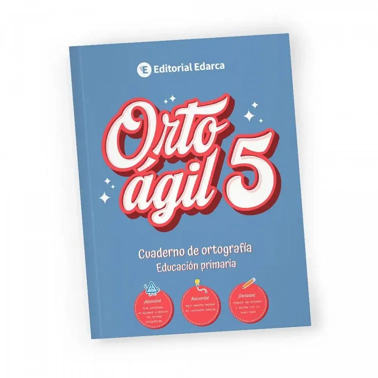 ORTO ÁGIL 5 – CUADERNO DE ORTOGRAFÍA – 5º DE PRIMARIA