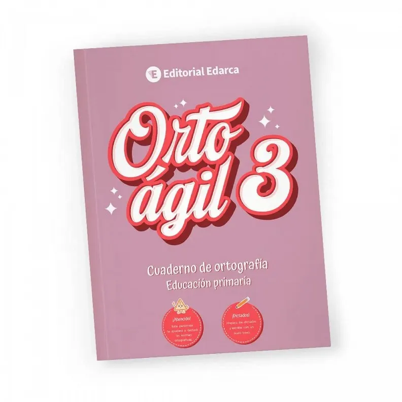 ORTO ÁGIL 3 – CUADERNO DE ORTOGRAFÍA – 3º DE PRIMARIA