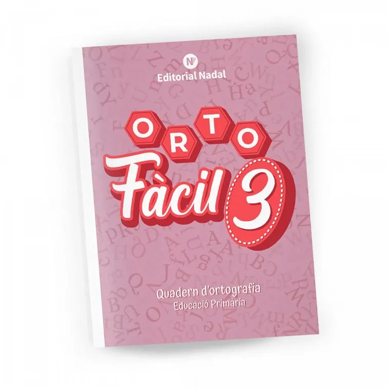 ORTO FÀCIL 3 – QUADERN D’ORTOGRAFIA – 3R DE PRIMÀRIA