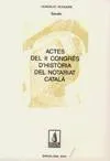 Actes del II Congrés d'Història del Notariat Català