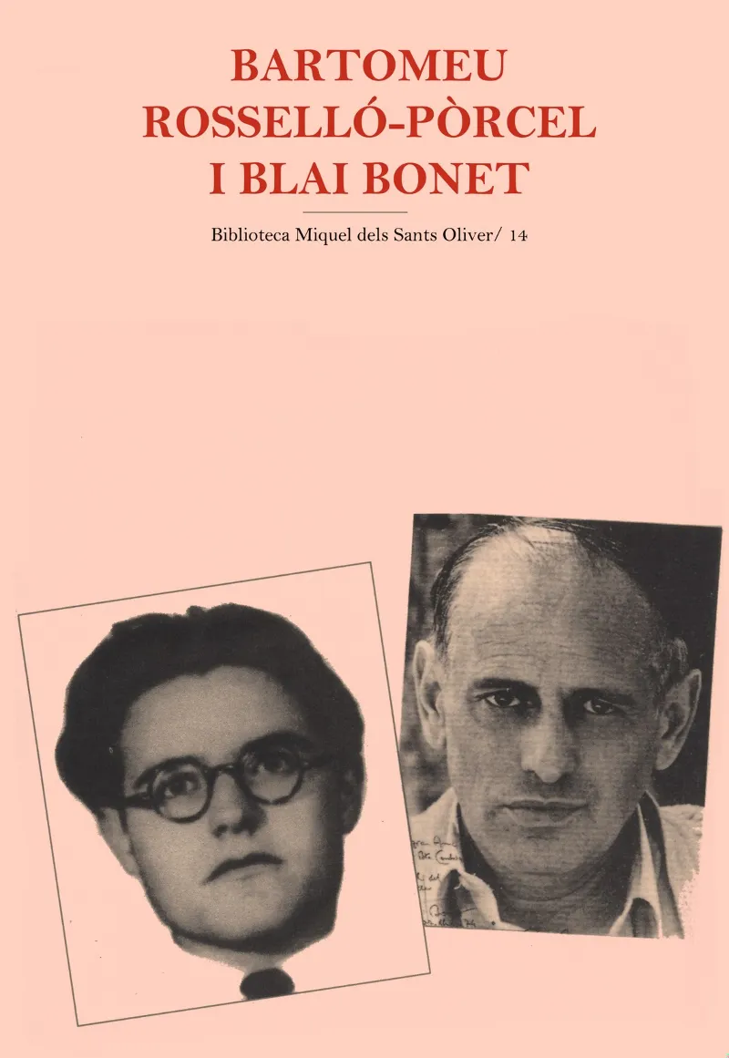 BARTOMEU ROSELLO PORCEL I BLAI BONET
