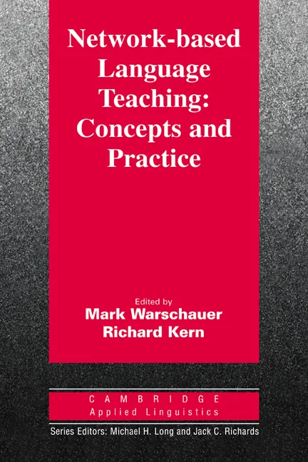 NETWORK-BASED LANG TEACHING: CONCEPTS AND PRACTICE