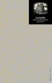 ALEGORIA TEORIA DE UN MODO SIMBOLICO
