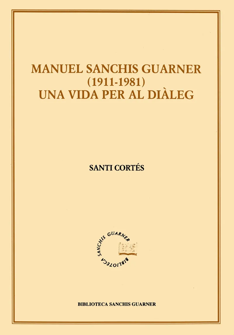 MANUEL SANCHIS GUARNER 1911 1981