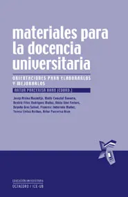 MATERIALES PARA LA DOCENCIA UNIVERSITARIA