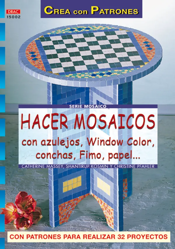 Serie Mosaico nº 2. HACER MOSAICOS CON AZULEJOS, WINDOW COLOR, CONCHAS, FIMO, PAPEL...