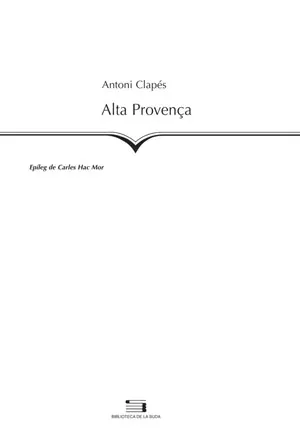 ALTA PROVENÇA