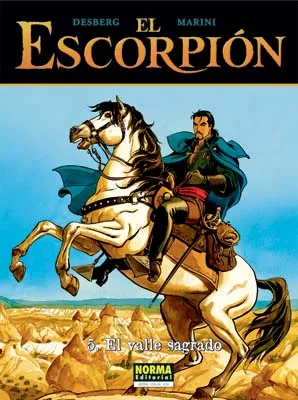 ESCORPION -CARTONE- VOL 05: EL VALLE SAGRADO