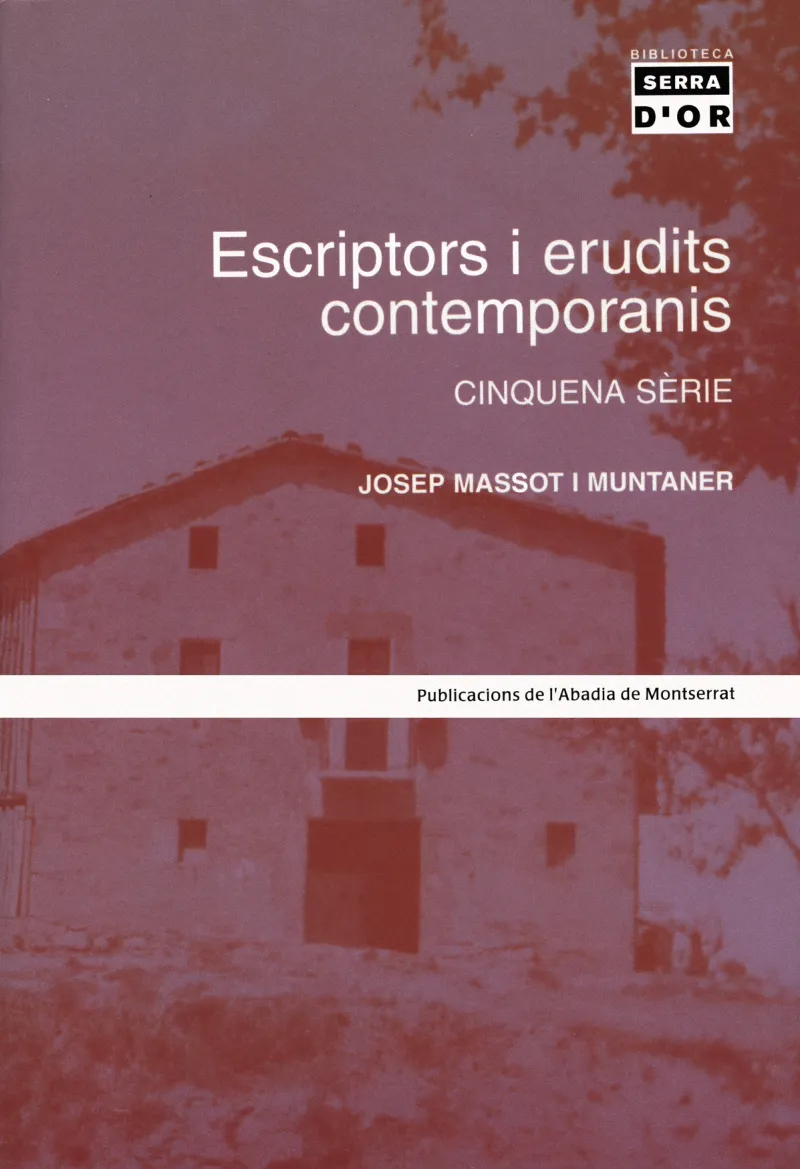 ESCRIPTORS I ERUDITS CONTEMPORANIS