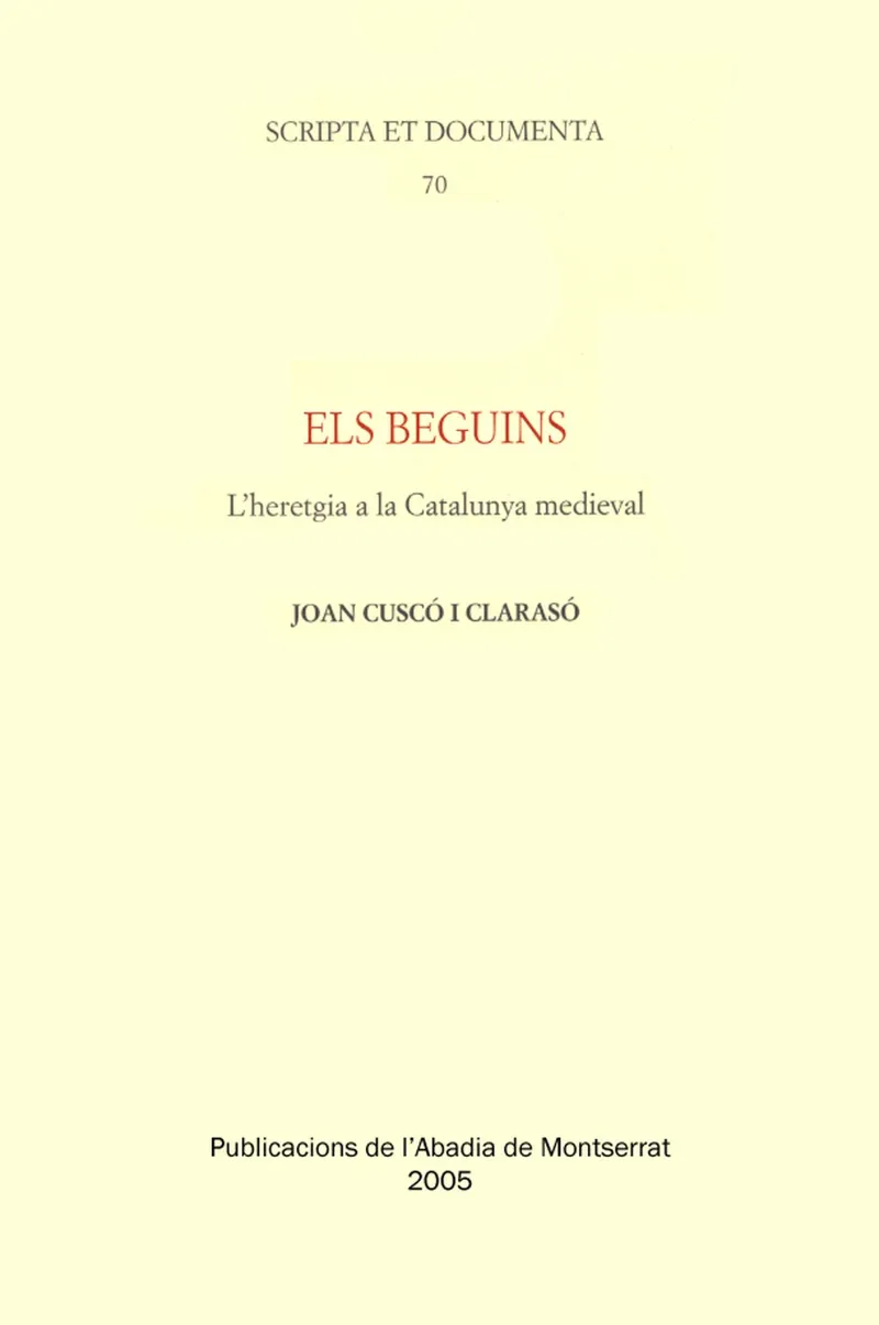 BEGUINS, ELS