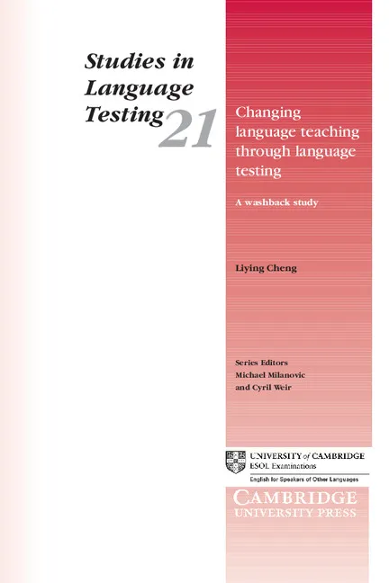 STUDIES IN LANGUAGE TESTING 21 PB