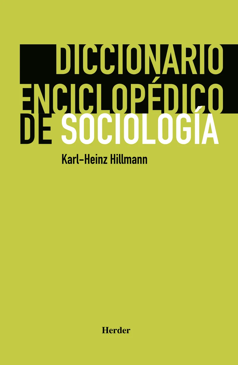 DICCIONARIO ENCICLOPEDICO DE SOCIOLOGIA