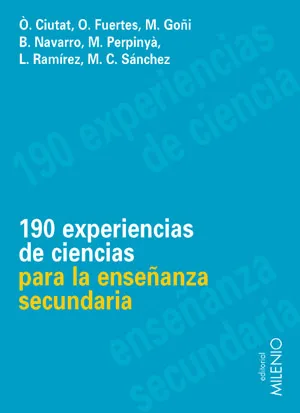 190 EXPERIENCIAS DE CIENCIAS PARA LA ENSEÑANZA SEC