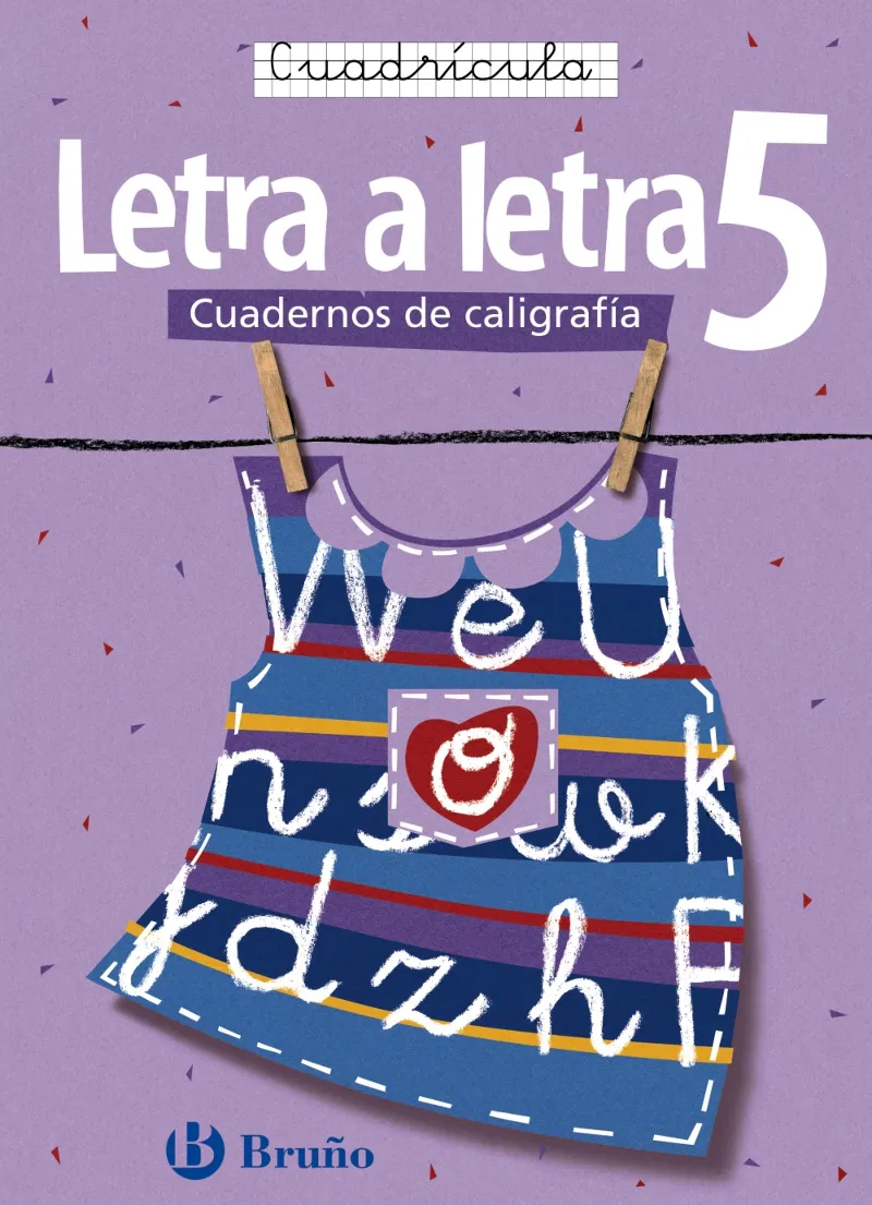 CALIGRAFIA LETRA A LETRA CUADRICULA 5