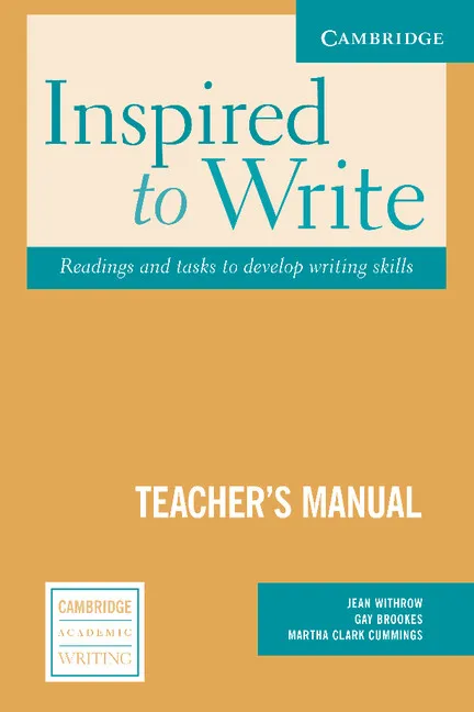 INSPIRED TO WRITE TB AMERICAN ENGLISH