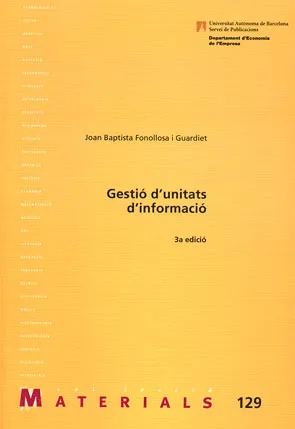 Gestió d'unitats d'informació