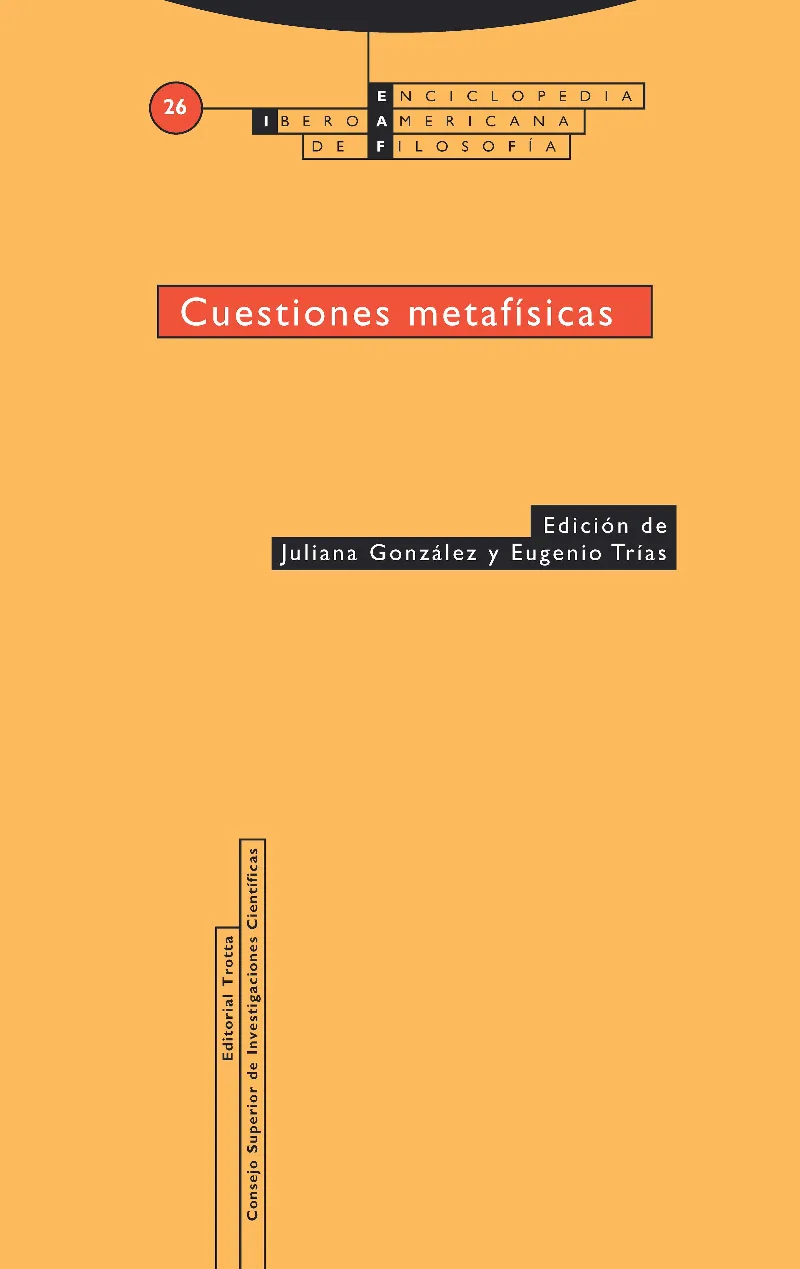 CUESTIONES METAFISICAS