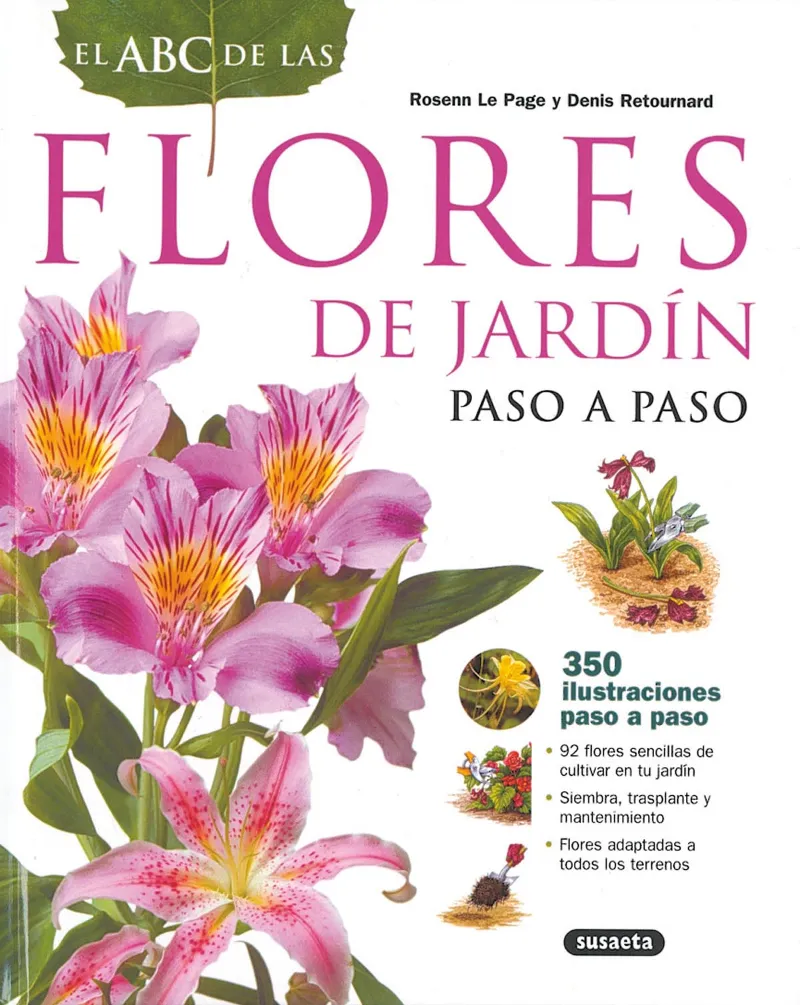 FLORES DE JARDIN PASO A PASO