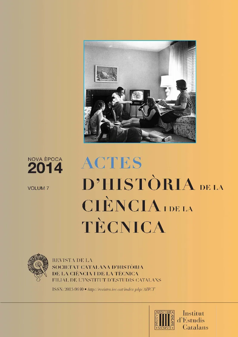 Actes de la VII Trobada d'Història de la Ciència i de la Tècnica : Barcelona, 14, 15, 16 i 17 de novembre de 2002 / coordinació: Josep Batlló Ortiz, P