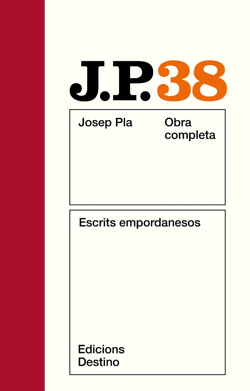 O.C.J.PLA 38 ESCRITS EMPORDANESOS