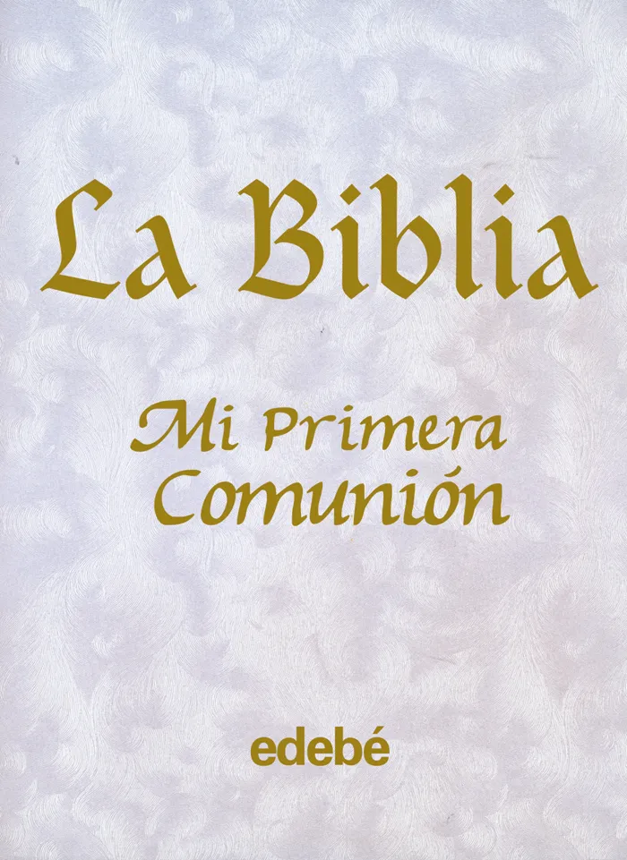 LA BIBLIA-MI 1º COMUNION