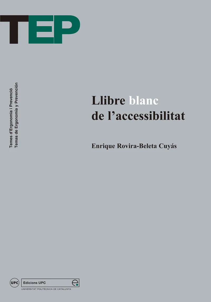 LLIBRE BLANC DE L'ACCESSIBILITAT