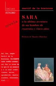 SARA O LA ULTIMA AVENTURA DE UN HOMBRE DE CUARENTA
