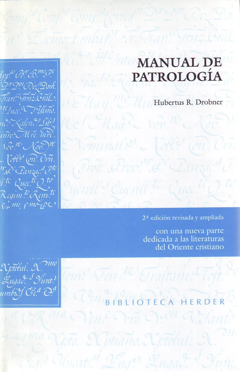 MANUAL DE PATROLOGIA (2 ED.)