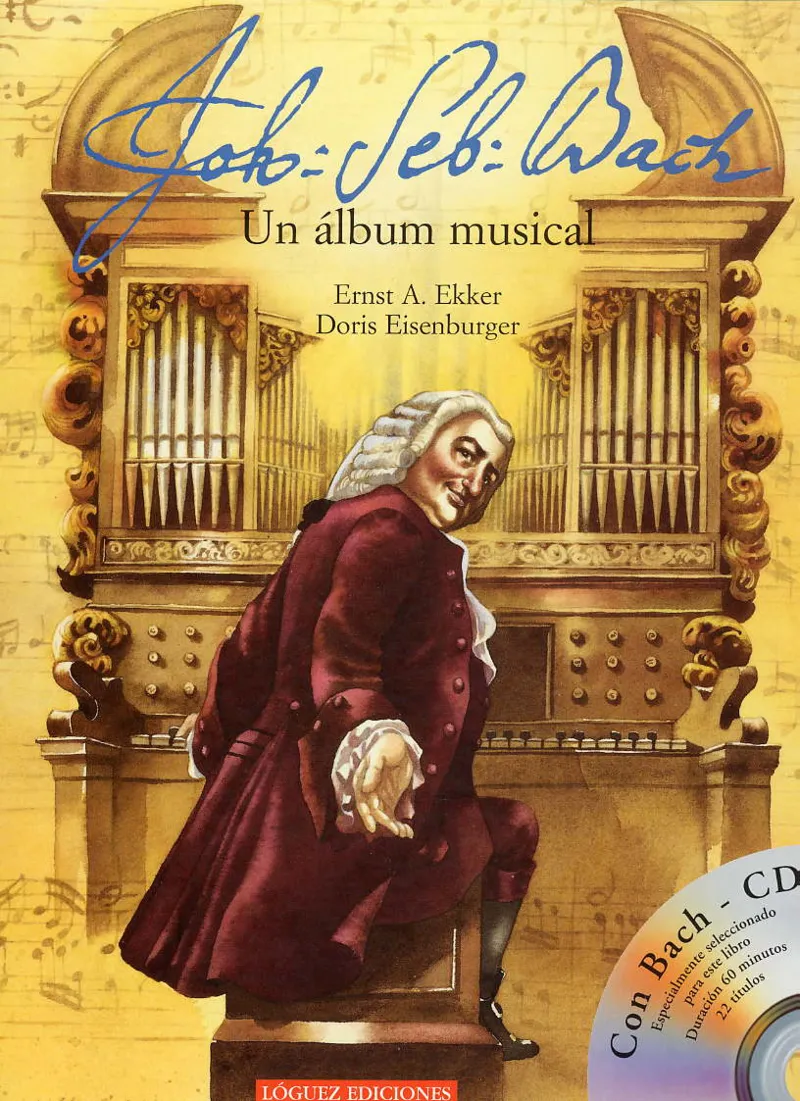 JOHANN SEBASTIAN BACH UN ALBUM MUSICAL AMB CD