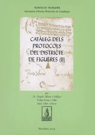 Catàleg dels protocols dels districte de Figueres