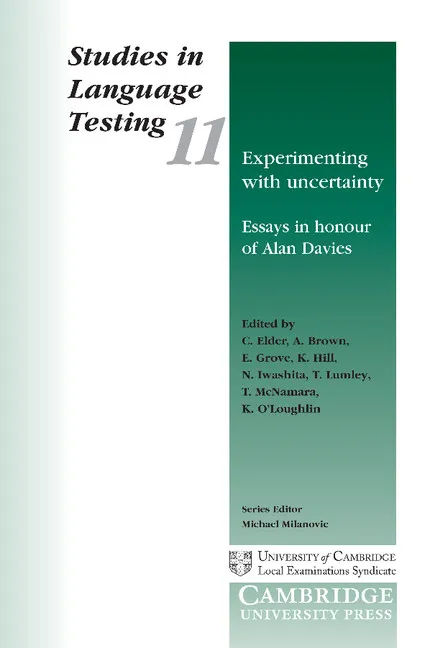EXPERIMENTING WITH UNCERTAINTY: LANGUAGE TESTING