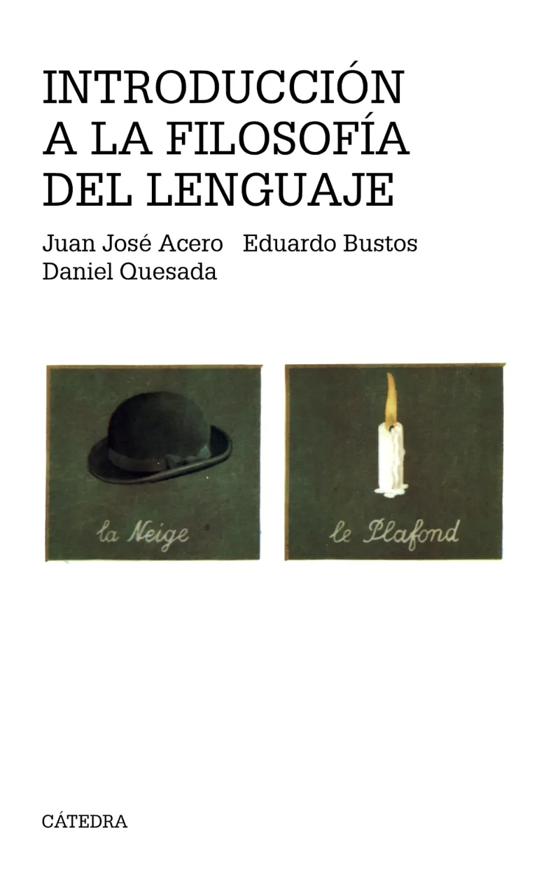 INTRODUCCIÓN A LA FILOSOFÍA DEL LENGUAJE