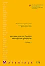 INTRODUCTION TO ENGLISH DESCRIPTIVE GRAMMAR I