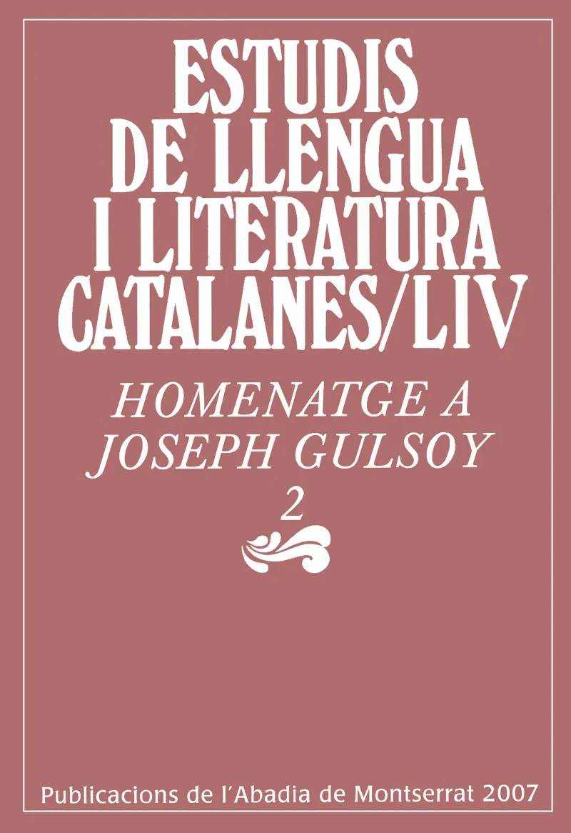HOMENATGE A JOSEPH GULSOY 2