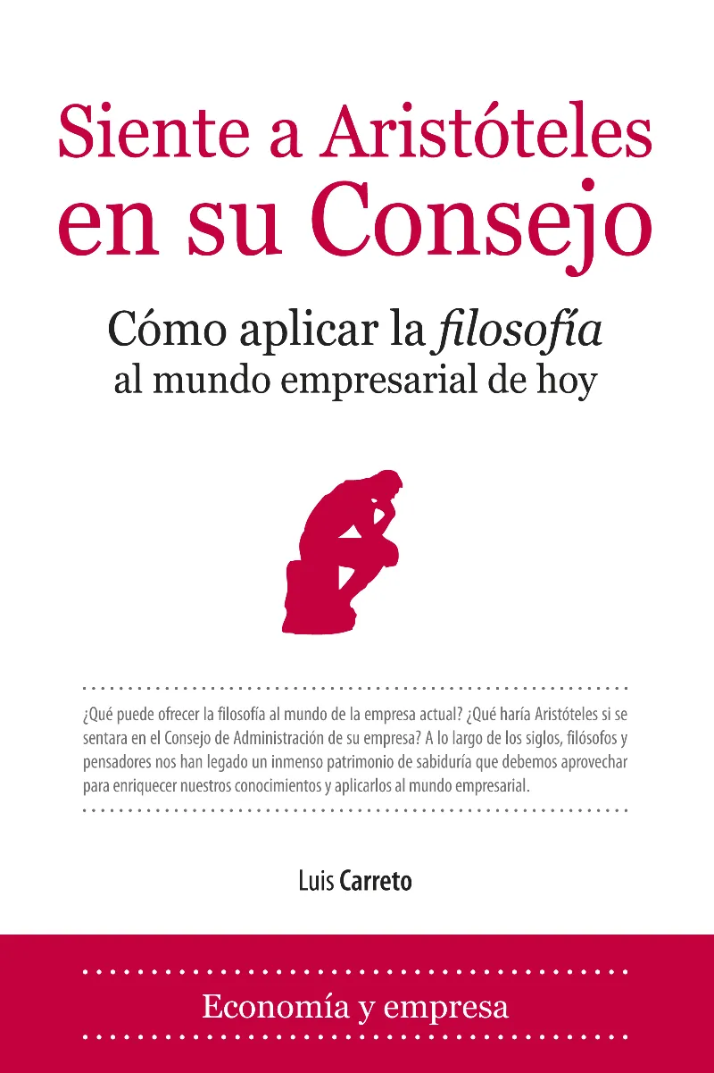SIENTE A ARISTOTELES EN SU CONSEJO