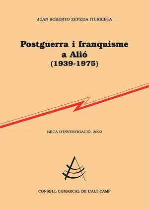 POSTGUERRA Y FRANQUISME A ALIO (1939-1975)