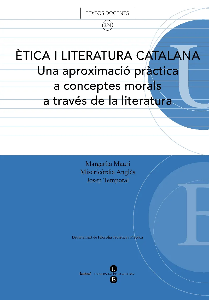ETICA I LITERATURA CATALANA
