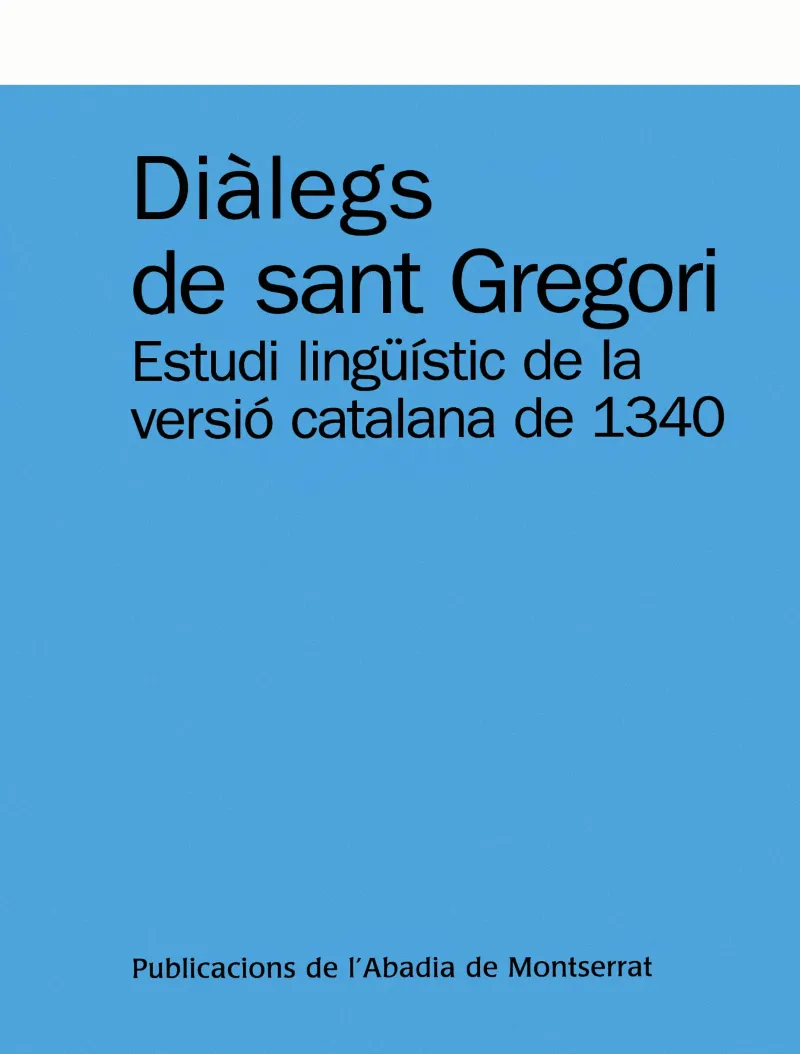 DIALEGS DE SANT GREGORI